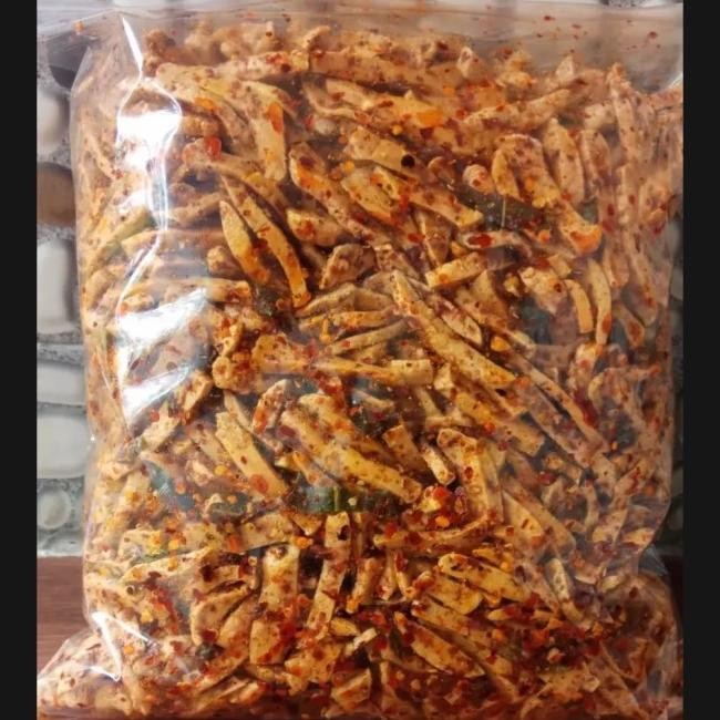 

Stik Basreng 1Kg Bumbu Basah Pedas Daun Jeruk