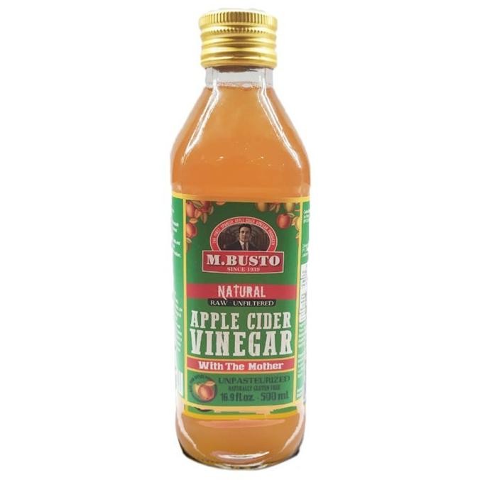 

Cuka Apel M Busto Apple Cider Vinegar Natural 500ml