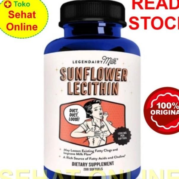 Asi Booster Legendairy Lk Sunflower Lecithin 200 Softgels