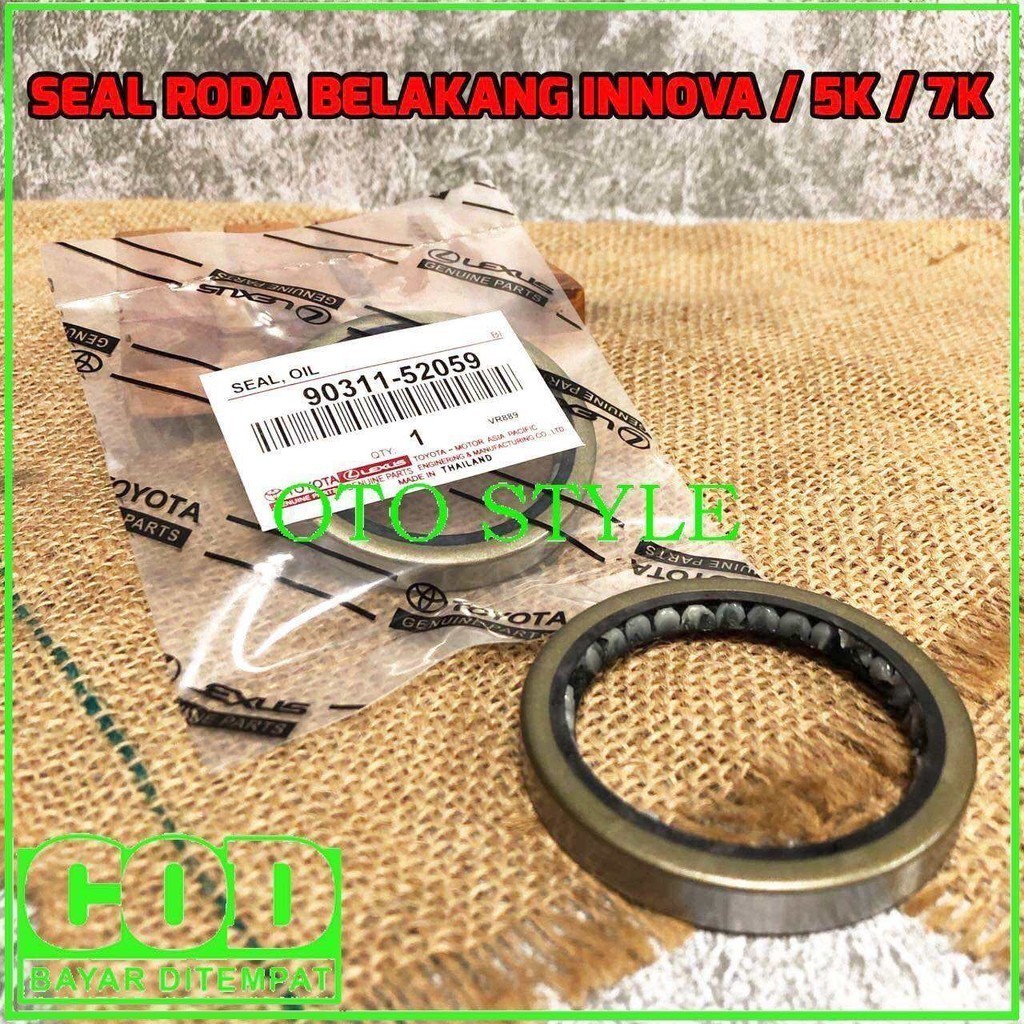 SEAL RODA BELAKANG INNOVA - OIL SEAL - SIL RODA BELAKANG KIJANG 5K 7K