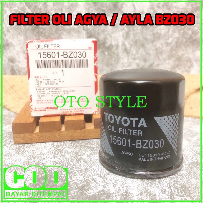 FILTER OIL AGYA - SARINGAN OLI AGYA AYLA - OIL FILTER AGYA