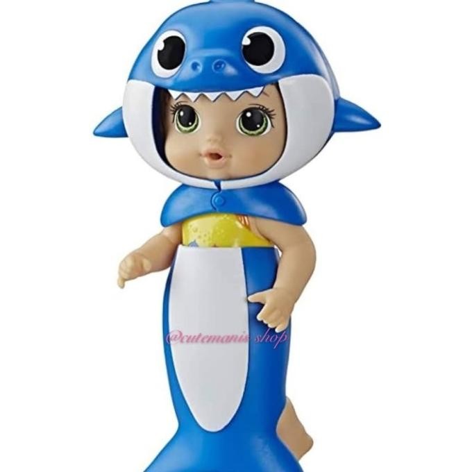 Mainan Boneka Baby Alive Baby Shark Hasbro Original Set Isi 3