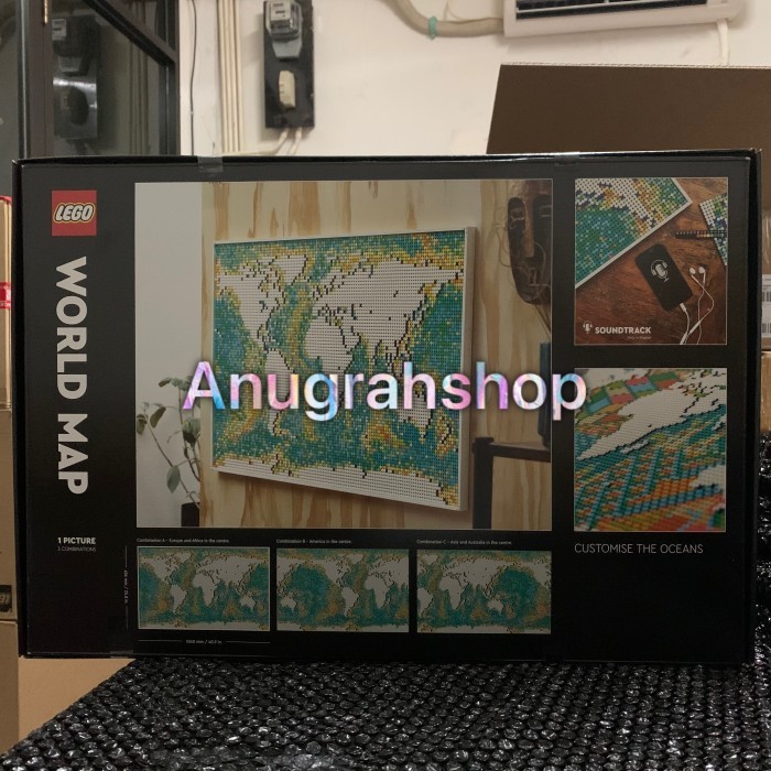 LEGO 31203 ART World Map