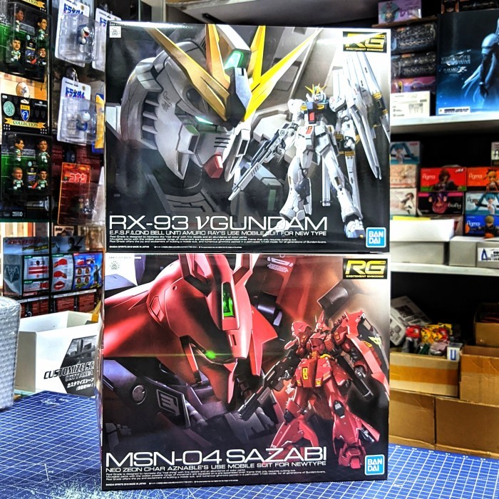 RG Nu dam & RG Sazabi - 2pcs