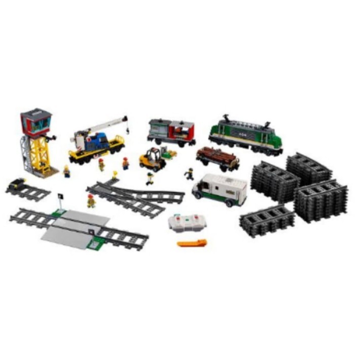 BAD Lego City 60198 go Train - Kereta Api Kargo - Original Lego
