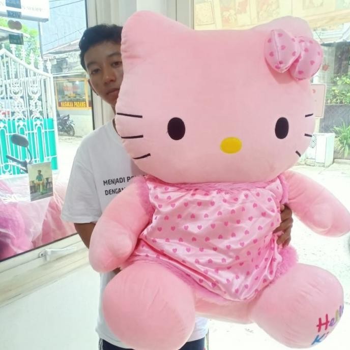 Boneka Hello Kitty Import JUMBO Besar 0,8meter / 80cm