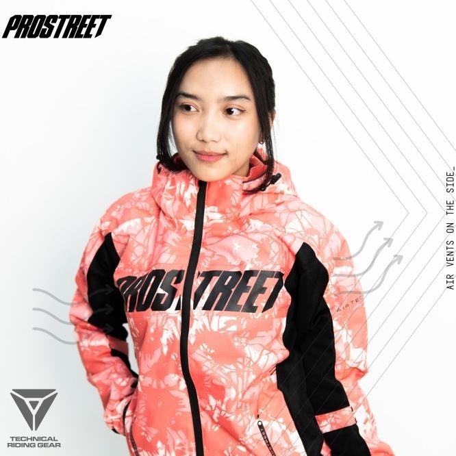 Jaket Motor Prostreet Spectre Air Tech System Camo Pink Terlaris