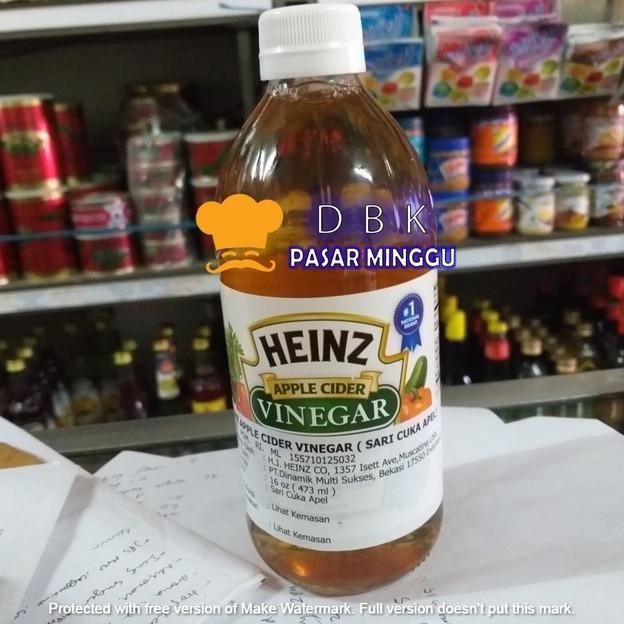 

heinz apple vinegar / cuka apel 473ml
