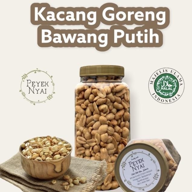 

Peyek Nyai | Kacang Goreng Bawang Putih