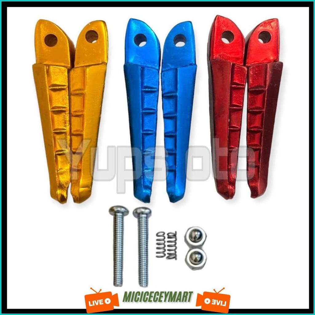 Footstep Step Belakang Mio J Mio M3 Mio Soul Gt 125 Mio New Nouco Xeon Dll Cnc Warna Foot Step Varia