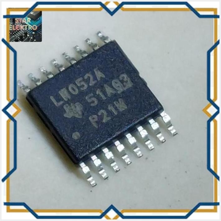 [STA55] LW052A TSSOP-16 LV4052A LM052A SN74LV4052A IC DUAL 4-CH MULTIPLEXER