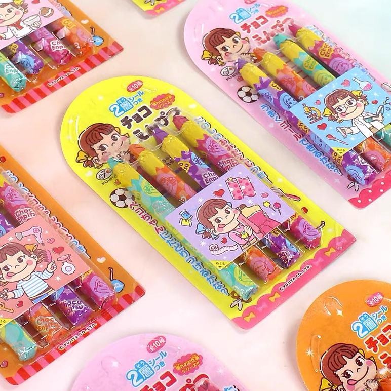 

CR - Fujiya Pencil Chocolate Jepang Coklat Compund Susu Bentuk Pensil TERLARIS