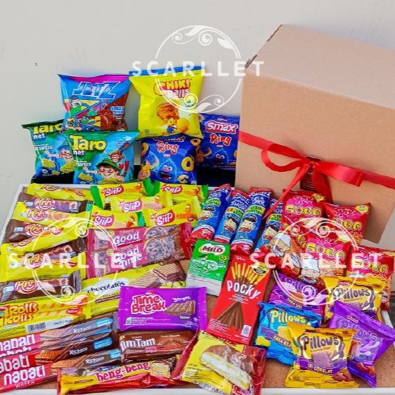 

CR - [FREE BOX] PAKET KADO HAMPERS SNACK ISI 50 PCS SNACK NATAL LEBARAN KADO ULANG TAHUN BIRTHDAY ULTAH WISUDA ANNIVERSARY SIDANG SEMPRO CHIKI MAKANAN COKLAT KADO ANAK IMLEK LEBARAN BUKET SNACK BOUQUET SNACK BOX IDUL FITRI CHIKI WAFER IDUL ADHA KADO