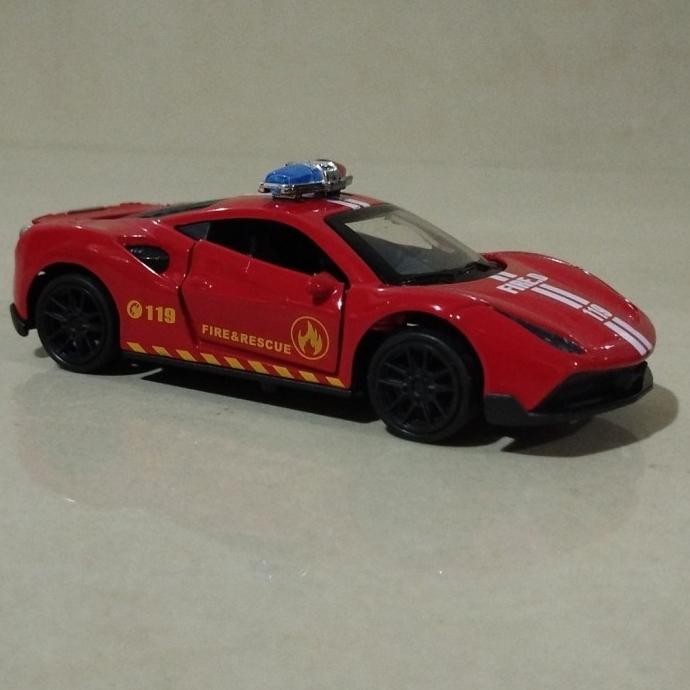 Diecast Not Hotwheels Mobil Polisi Police SWAT Lamborghini Nissan Bugatti Porsche Toyota Supra