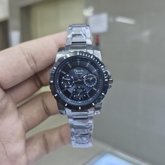 ALEXANDRE CHRISTIE AC6141 BF AC 6141 BF BLACK ROSEOLD LADY ORIGINAL