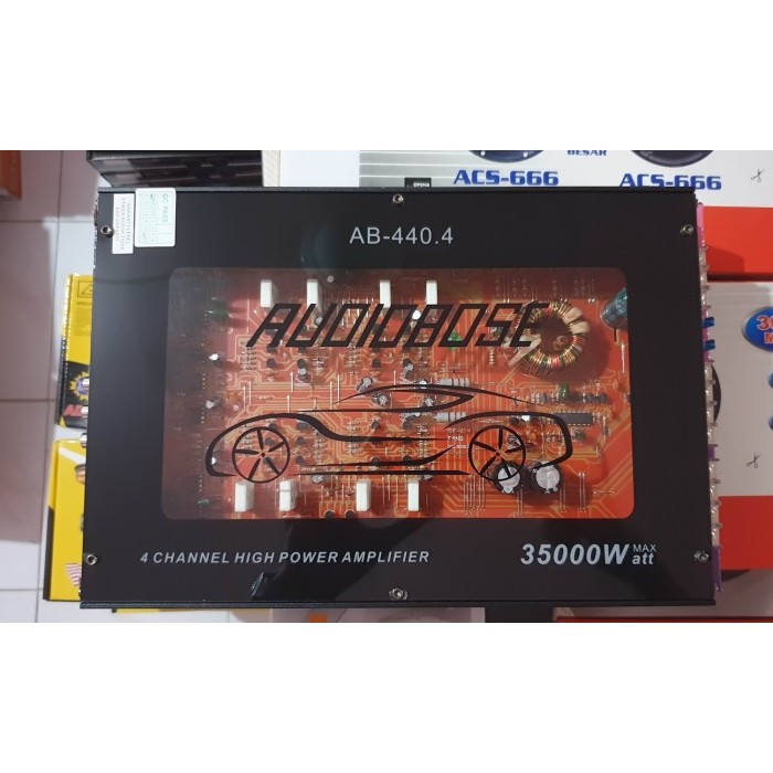 Power 4 Channel Audiobose Ab 440