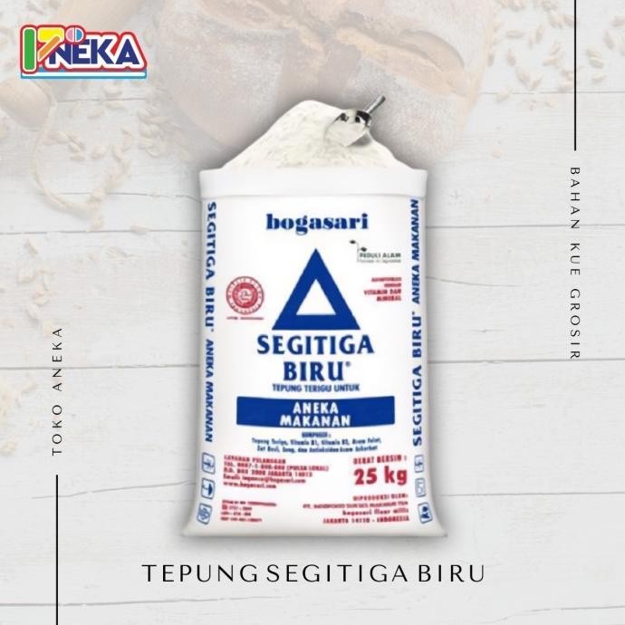 

Tepung Terigu Segitiga Biru 25Kg Terbaru