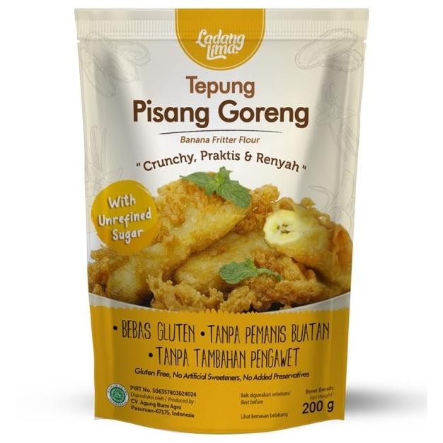 

Ladang Lima Tepung Pisang Goreng 200Gr Gluten Free