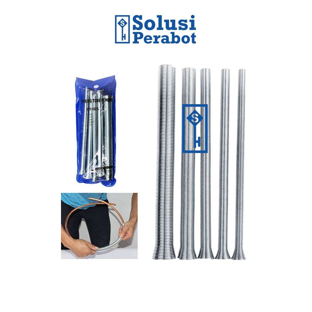 Per Bending Set AC 6-16mm 5in1 AI36 SP / - 1/4  5/8" Pipa Pipe Tube Spring Benders Bender / Tembaga 
