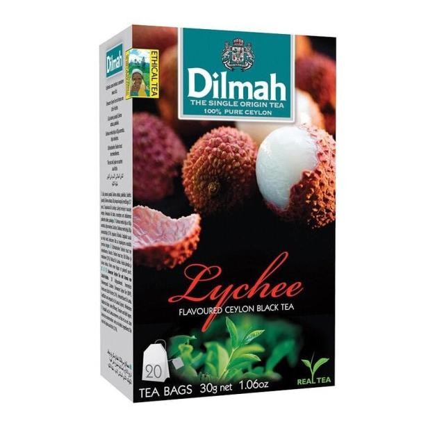 

Teh Dilmah No Envelope 20 Sachet Lychee