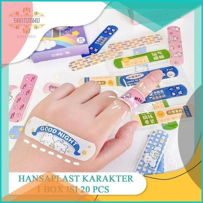 HANSAPLAST KARAKTER 1 BOX ISI 20 PCS [SANTUNKU] 140BZ4 accessories