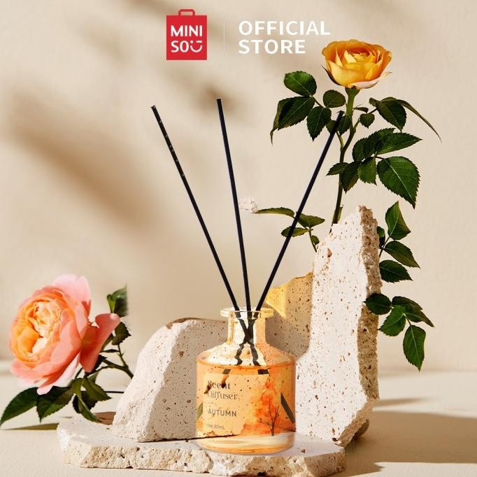 

Miniso Reed Diffuser FOUR SEASON SERIES Pengharum Ruangan Aromaterapi DS99