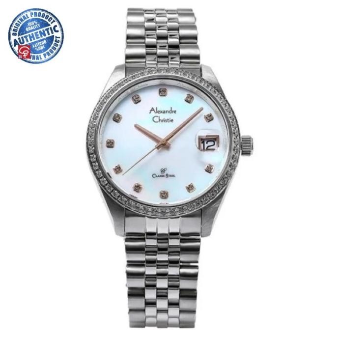 ALEXANDRE CHRISTIE AC5008 AC 5008 SILVER BLACK JAM PRIA