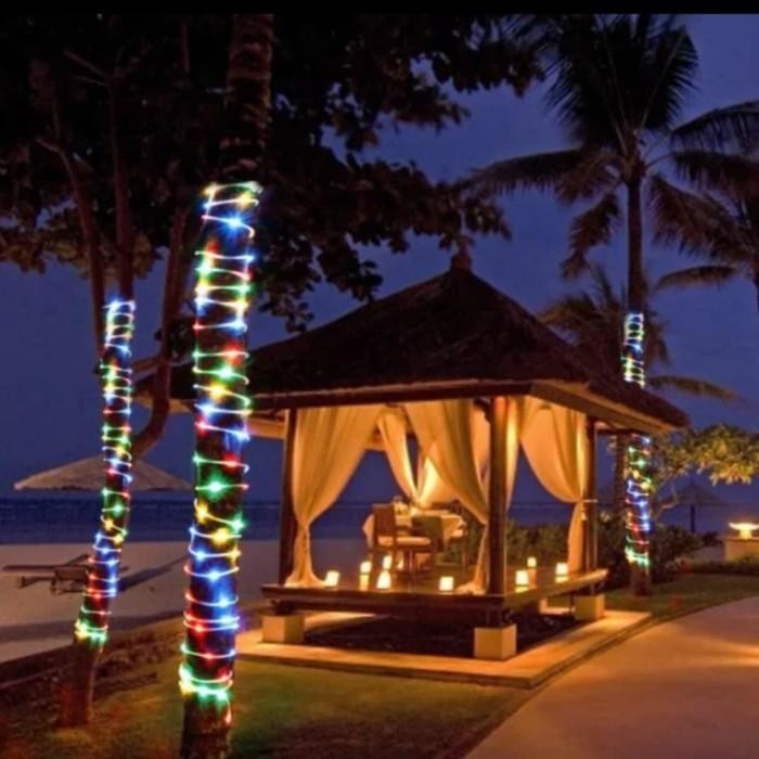 Lampu Pohon Natal Lampu Natal Lampu Selang Led Outdoor Indoor