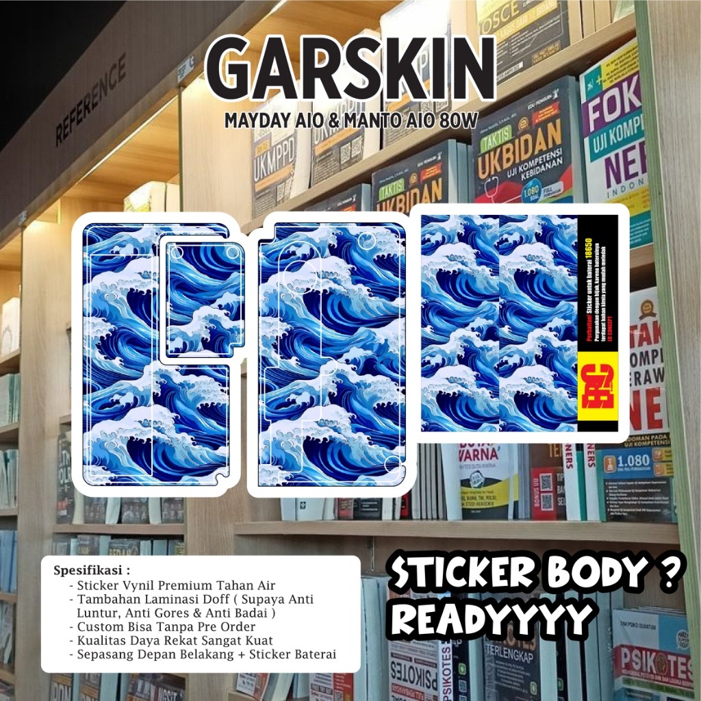 

Wrap* Er Concept Simayday Wrap Skin Stiker Garksin CUSTOM Gratis (2pcs)