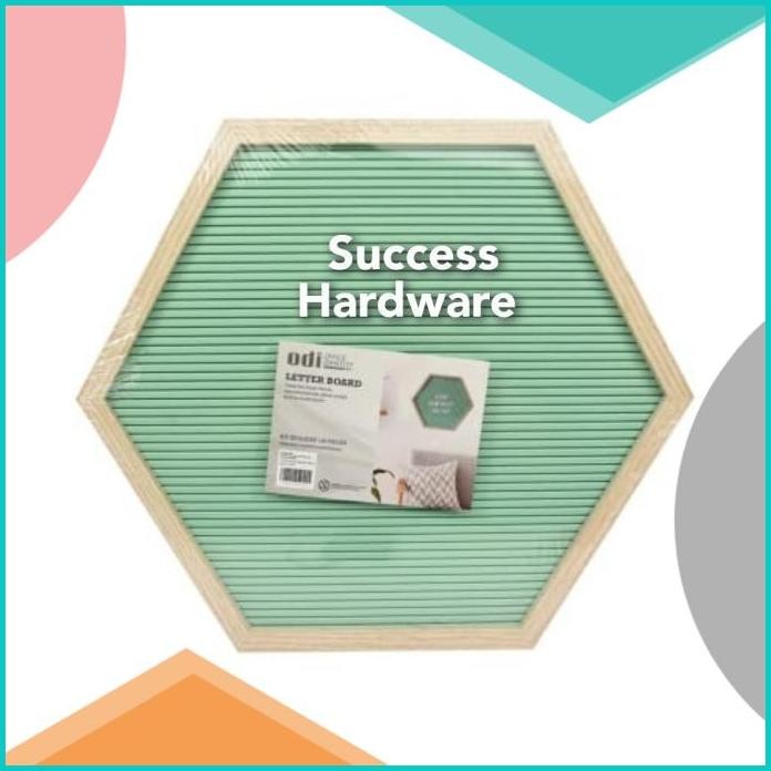 

ODI PAPAN BULETIN HEXAGON - HIJAU/LETTER BOARD HEXAGON GREEN 140BZ4 s