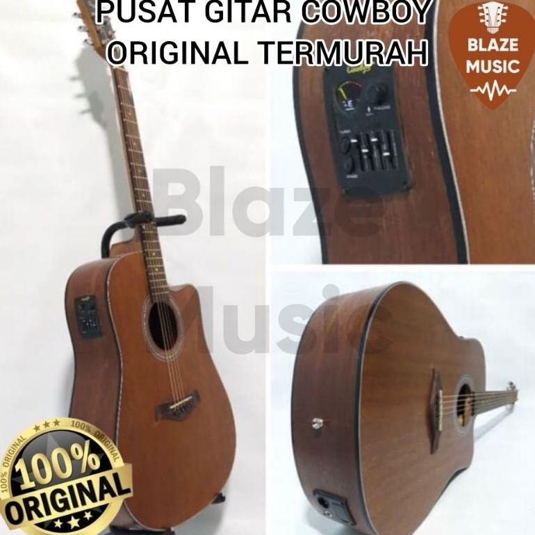 Gi akustik elektrik IMPORT COWBOY GWC 240 NS NA EQ TUNER