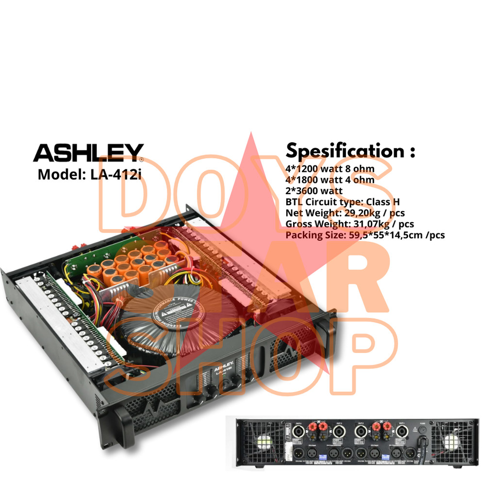 ORIGINAL ASHLEY POWER LA-412I
