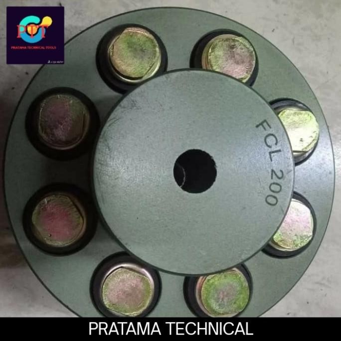 COUPLING FCL 200 KOPLING FCL 200 FLEXIBLE COUPLING FCL 200 COUPLING DINAMO COUPLING MESIN 1411T