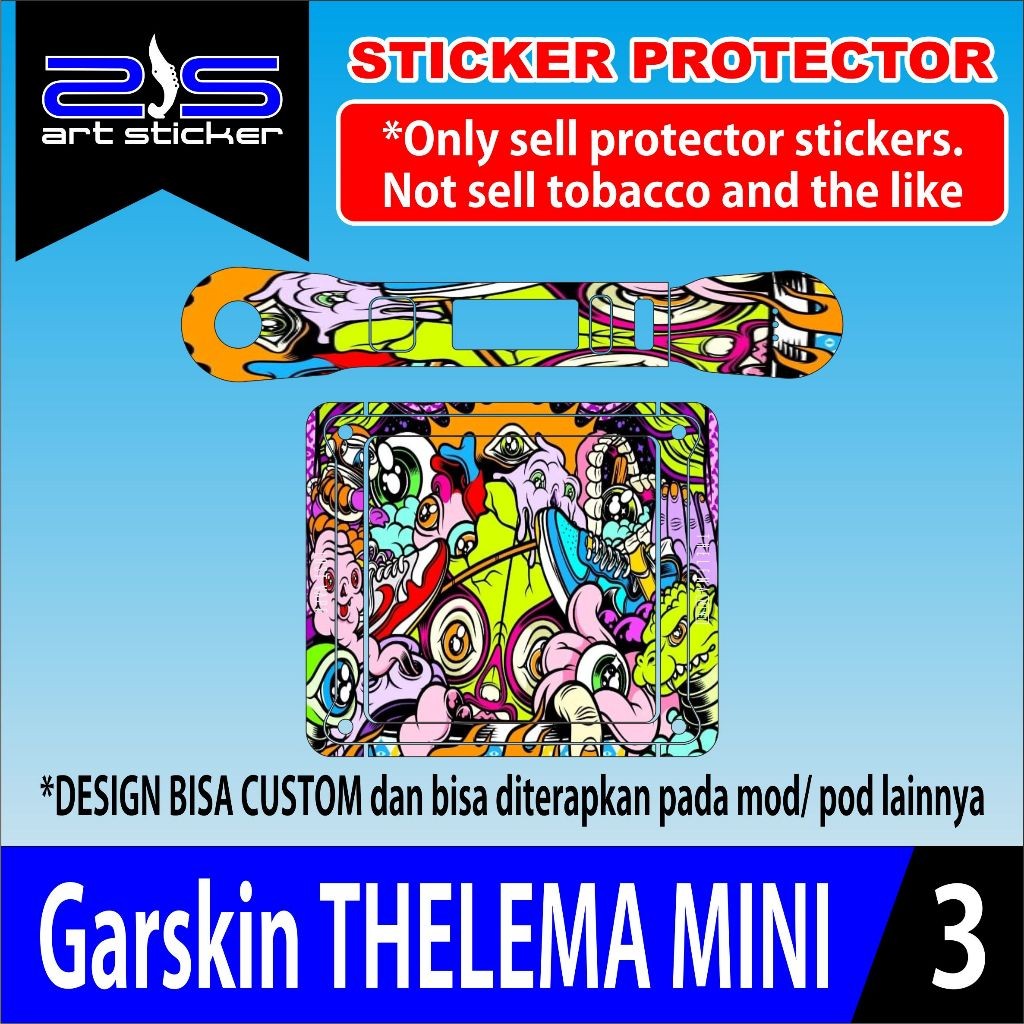 

Wrap* Stiker Telema Mini Nezuko Vinil Dan Hologram Wrap Skin Garksin CUSTOM Gratis (2pcs)