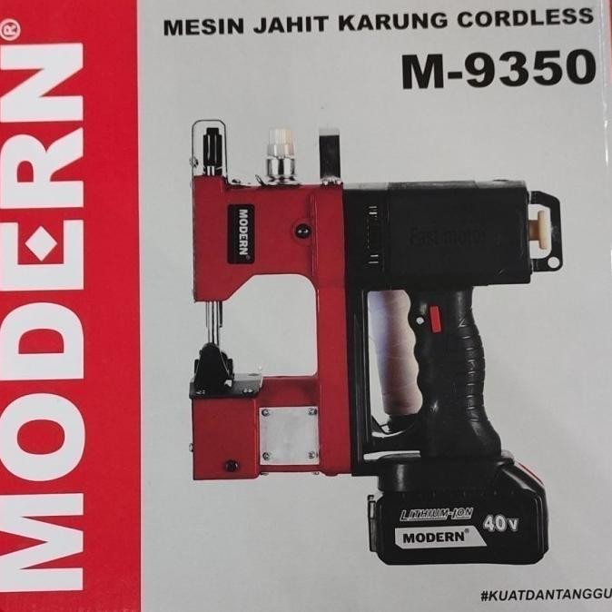 

Modern Cordless Mesin Jahit Karung Baterai M-9350 / M9350 / M 9350