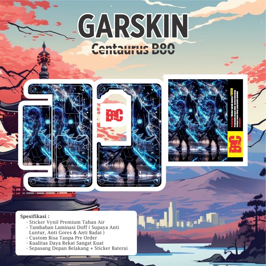 

Wrap* Er Concept Centaurus B80 10 Wrap Skin Stiker Garksin CUSTOM Gratis (2pcs)