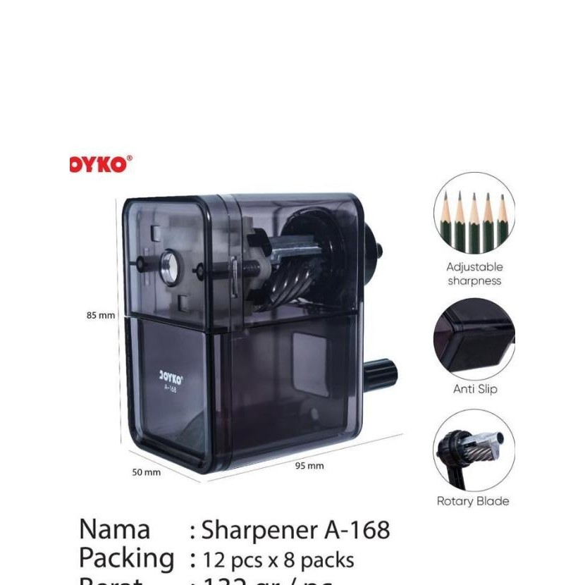 

Sharer/ Rautan Meja Joyko A-168