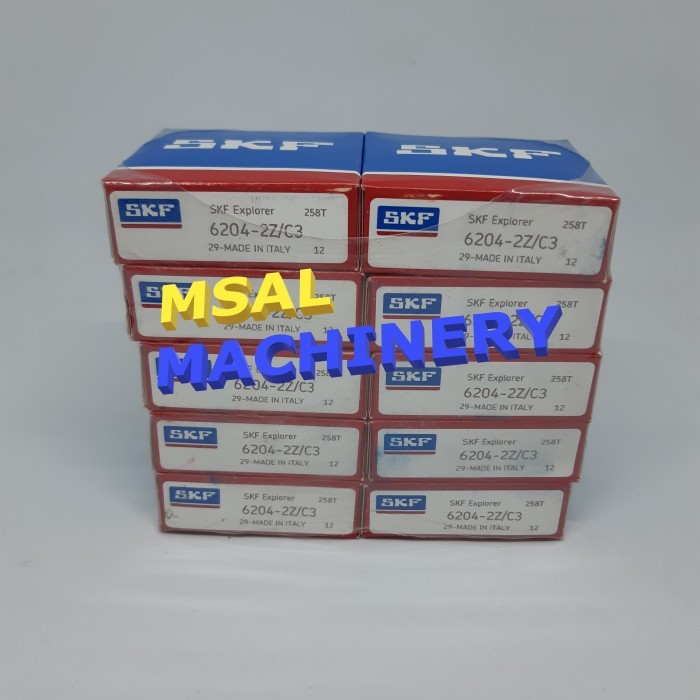 BEARING 6204 ZZ / 6204ZZ / 6204 2Z SKF C3 PREMIUM