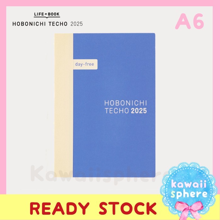 

Hobonichi Techo 2025 A6 Day-Free Hobonichi 2025 Ready Stock Hobonichi 2025 Handcarry Jepang