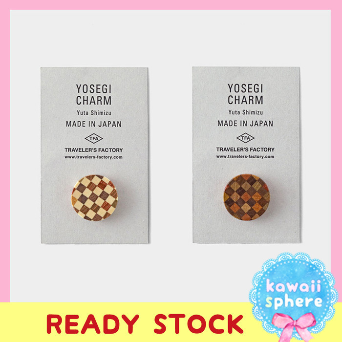 

Travelers Factory Yosegi Charm Gantungan Traveler's Notebook Ready