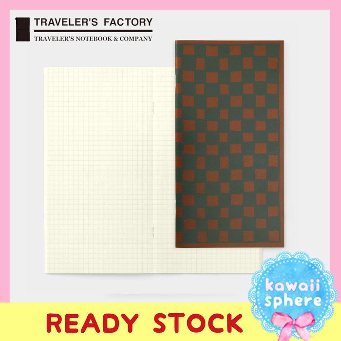 

Traveler's Notebook x ACE Hotel Checkered Pattern Grid Refill Regular