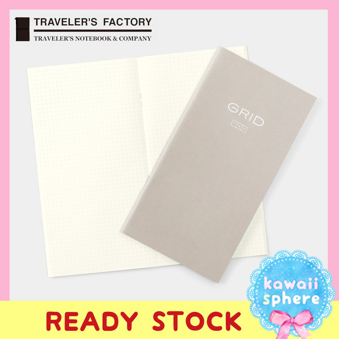

Traveler's Notebook x Baum-kuchen Refill TRP Grid Note Regular Size