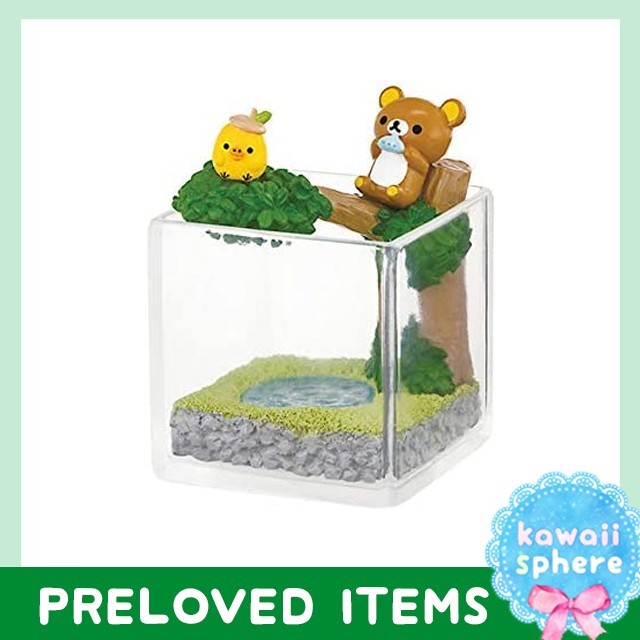 

San X Re-ment Rilakkuma Honey Forest Terrarium Preloved Figurine