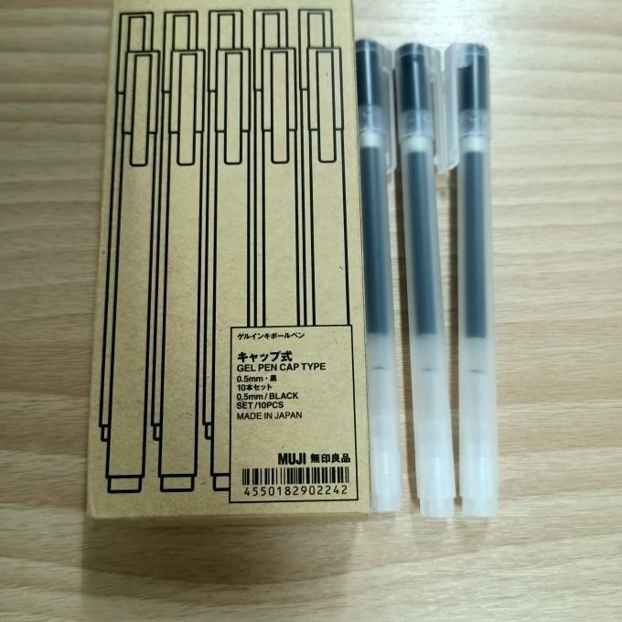 

muji gel pen cap type 0,5 mm