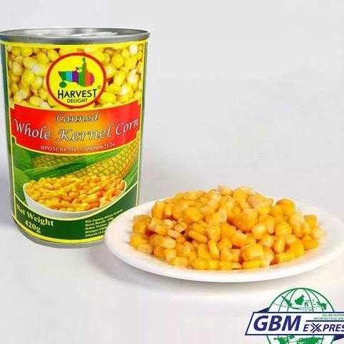 

Canned Whole Kernel Corn 420Gr / Harvest Delight / Jagung Kaleng