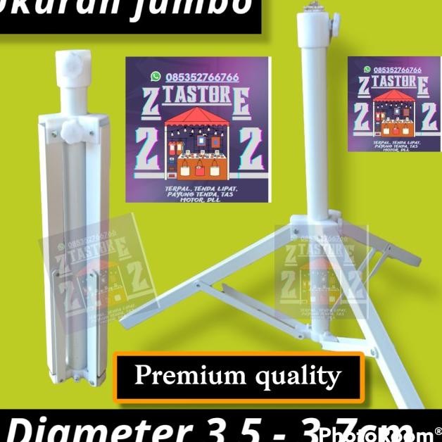 Kaki Yangga Jumbo Payung Tenda Pantai Tri Payung Bazar Cafe Zta