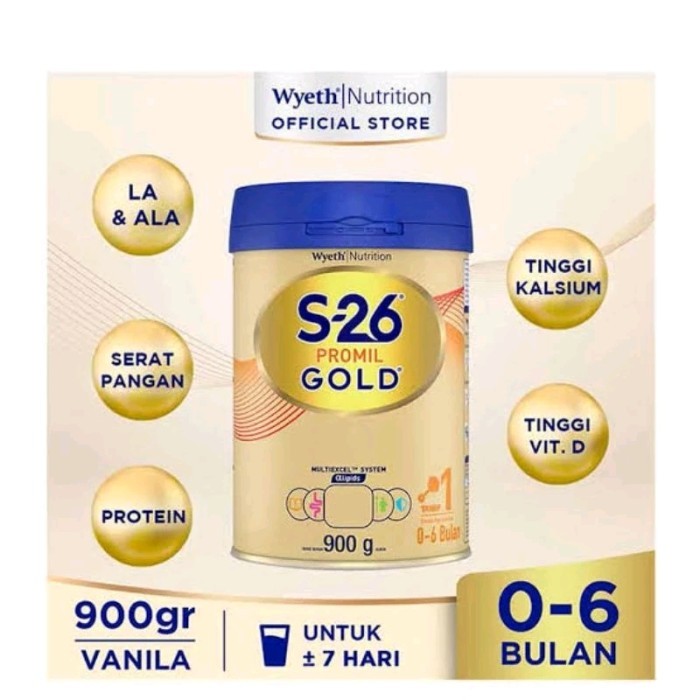 Paket Usaha Susu S26 GOLD 900gram 0-6 Bulan 1 Karton