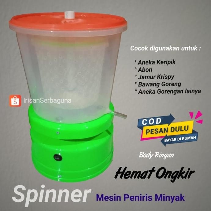 Spiner Peniris Minyak Goreng 3 liter