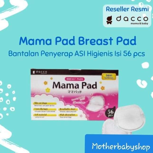 

Mama Pad Dacco - Yerap Asi Di Bh - Disposable Breast Pads 56 Pcs