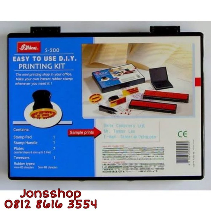 

SHINY STAMP S - 200 ( Bongkar Pasang )